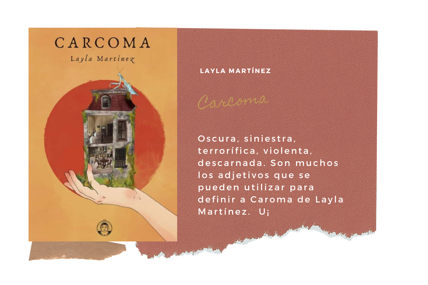 LEÍ CARCOMA!, Layla Martínez