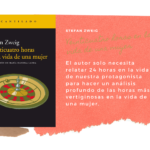 Veinticuatro horas en la vida de una mujer de Stefan Zweig